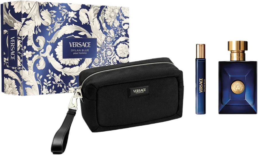 Versace Dylan blue (men’s set – blue box below) — Gift Set
